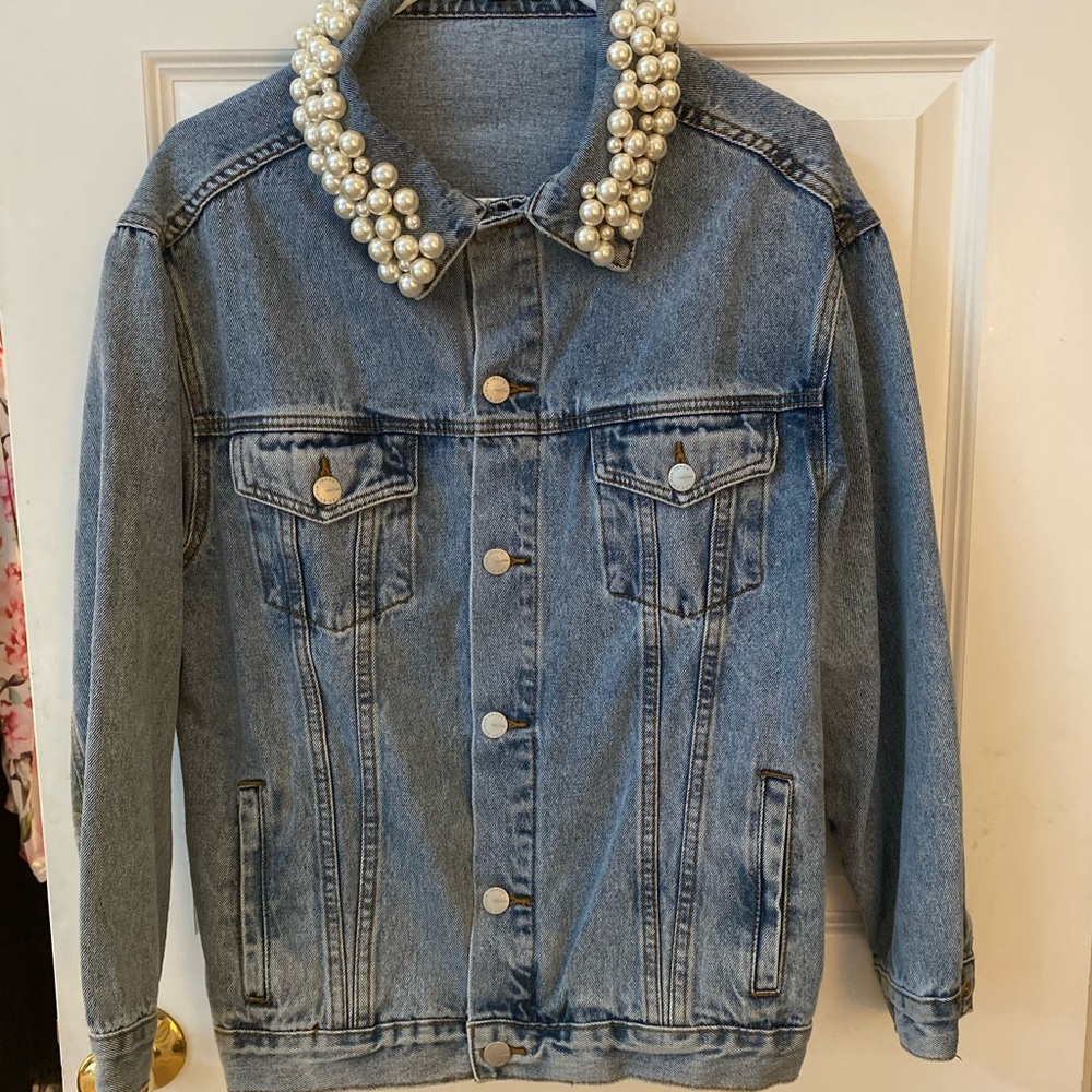Lea & Viola Pearl Jean Jacket